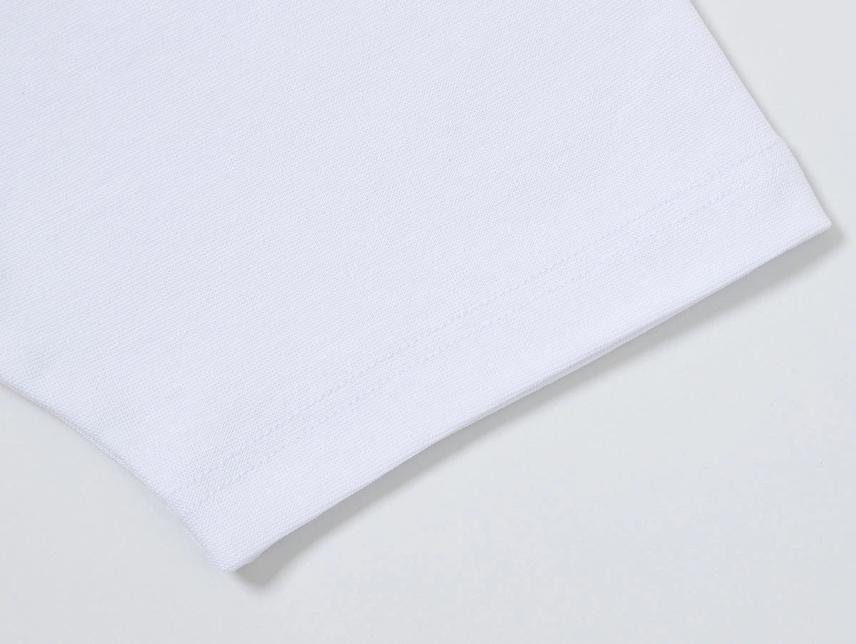 250 GSM  SLIM FIT 'WHITE' T-SHIRT