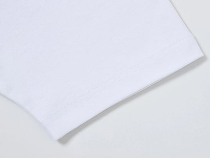 250 GSM  SLIM FIT 'WHITE' T-SHIRT