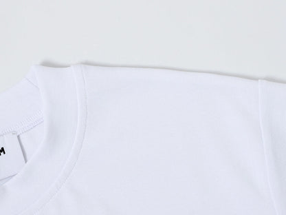 250 GSM  SLIM FIT 'WHITE' T-SHIRT
