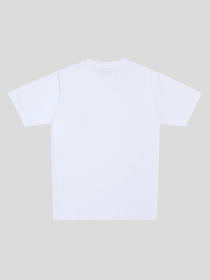 250 GSM  SLIM FIT 'WHITE' T-SHIRT