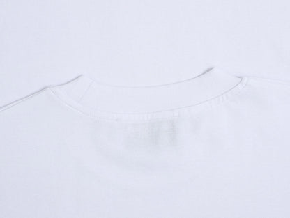 250 GSM  SLIM FIT 'WHITE' T-SHIRT
