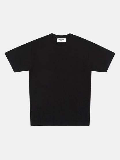 250 GSM  SLIM FIT 'BLACK' T-SHIRT