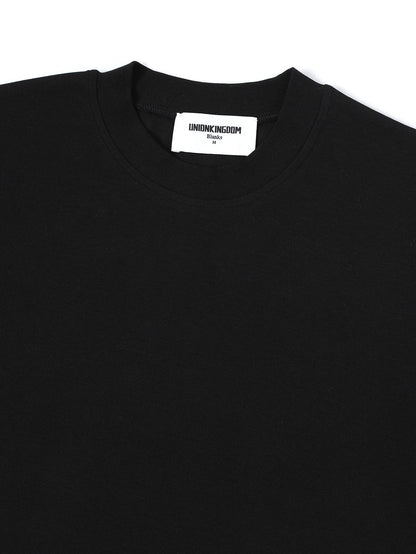 250 GSM  SLIM FIT 'BLACK' T-SHIRT
