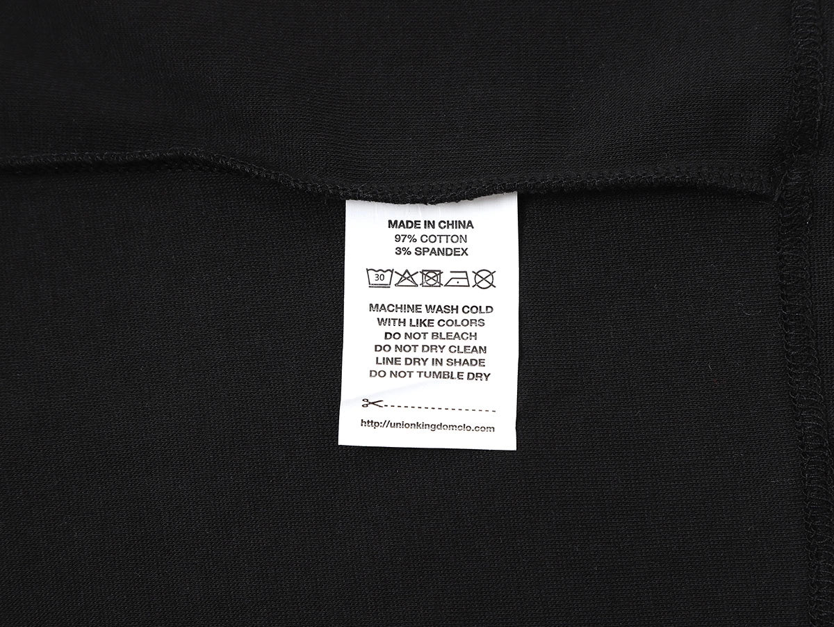 250 GSM  SLIM FIT 'BLACK' T-SHIRT