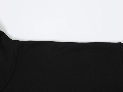 360 GSM 100% COTTON BOXY CROPPED 'BLACK' ZIP-UP HOODIE