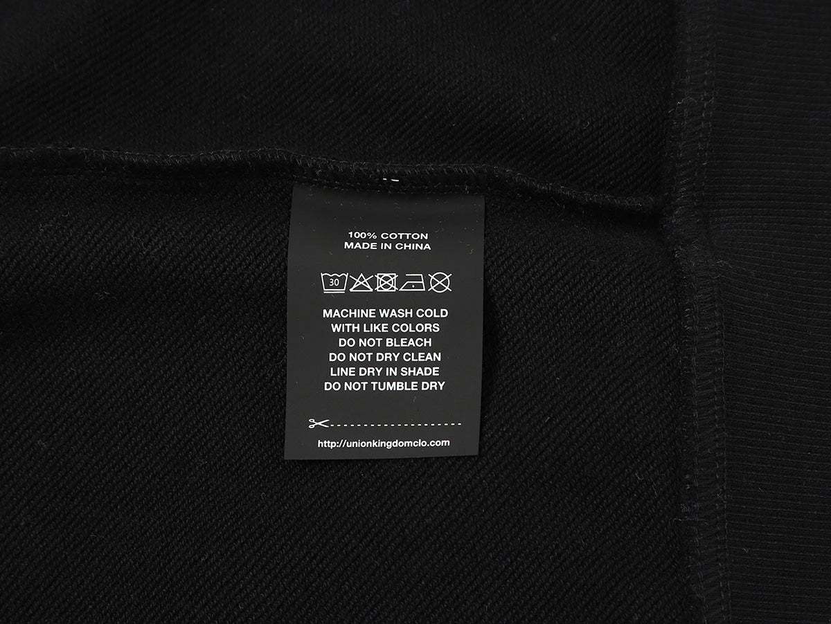 360 GSM 100% COTTON BOXY CROPPED 'BLACK' ZIP-UP HOODIE