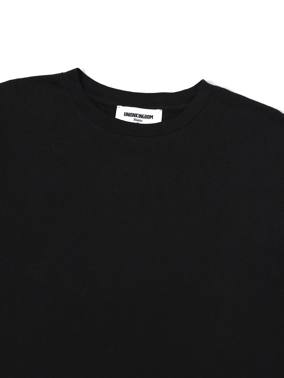 150 GSM RELAXED BOXY FIT 'BLACK' T-SHIRT