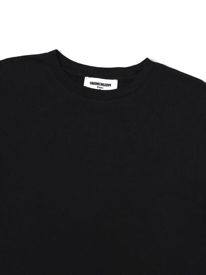 150 GSM RELAXED BOXY FIT 'BLACK' T-SHIRT
