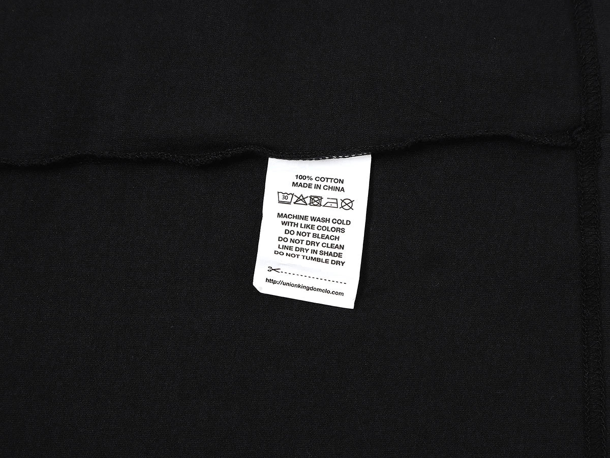150 GSM RELAXED BOXY FIT 'BLACK' T-SHIRT