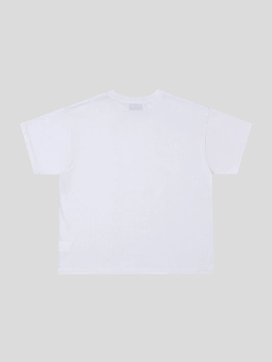 150 GSM RELAXED BOXY FIT 'WHITE' T-SHIRT