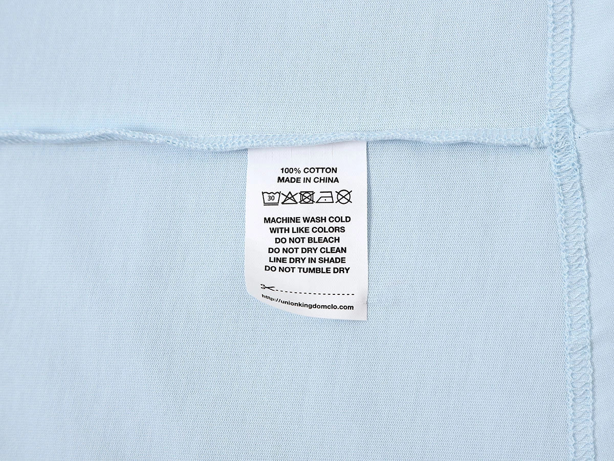 240 GSM BOXY CROPPED FIT 'ICE BLUE' T-SHIRT