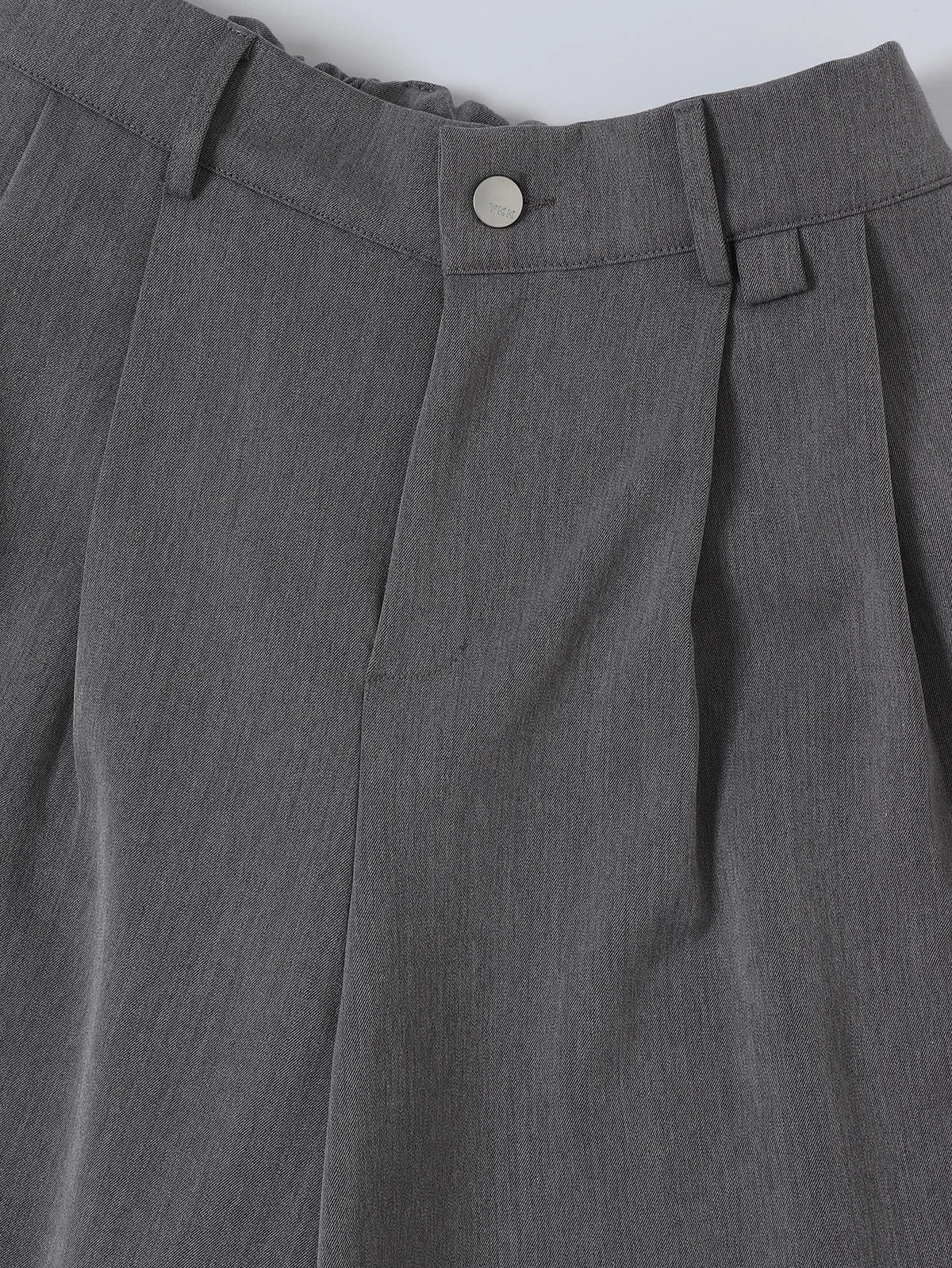BAGGY FIT 'GRAY' PLEATED PANTS