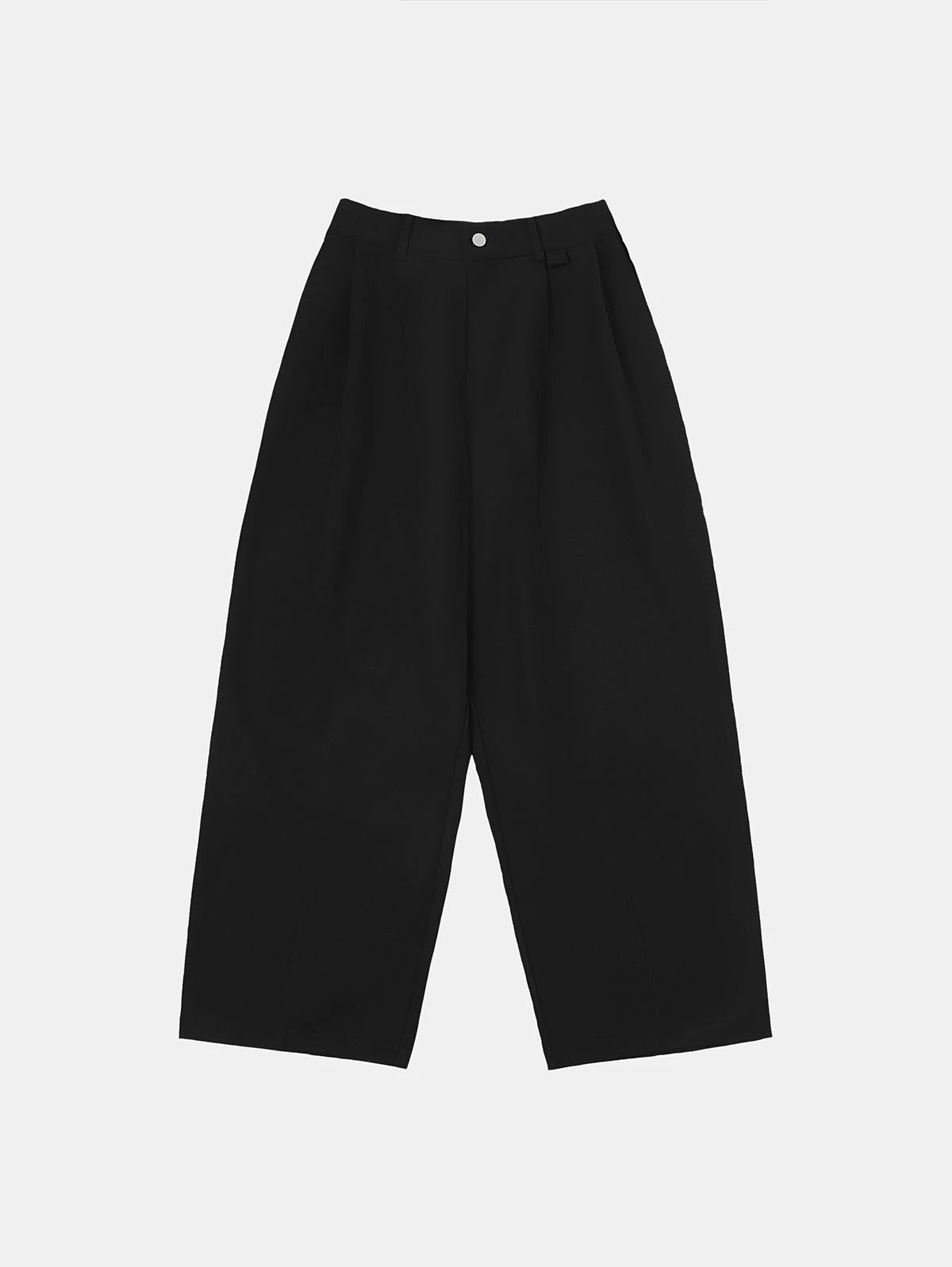 BAGGY FIT 'BLACK' PLEATED PANTS