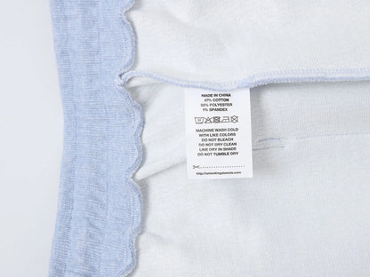 380 GSM COZY BAGGY BUBBLE 'LIGHT BLUE' STRAIGHT PANTS