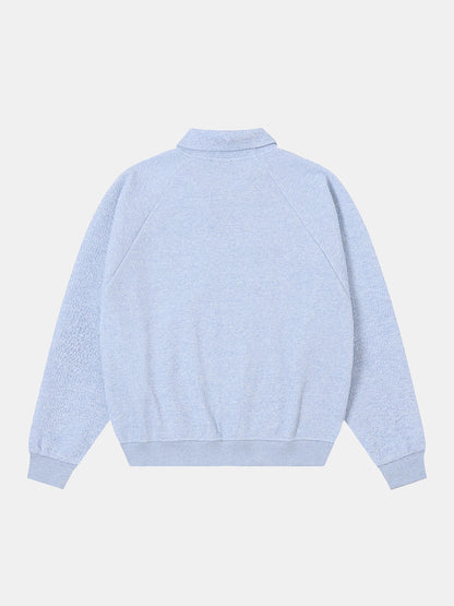 380 GSM BUBBLE CROPED 'LIGHT BLUE' JACKET