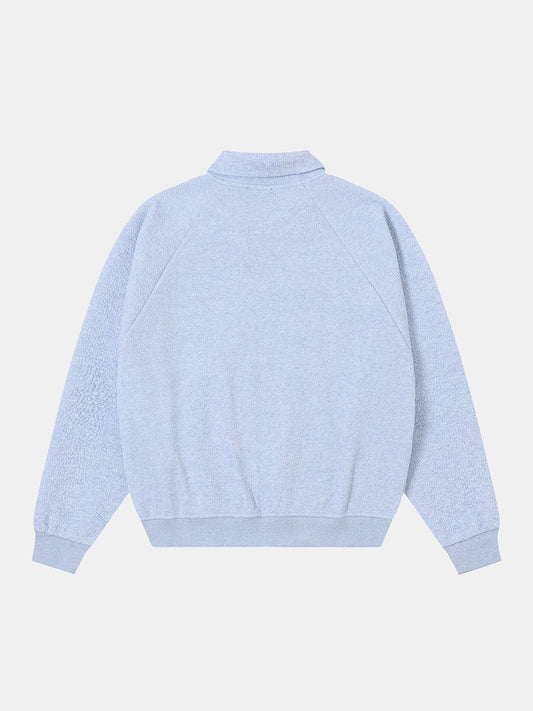 380 GSM BUBBLE CROPED 'LIGHT BLUE' JACKET