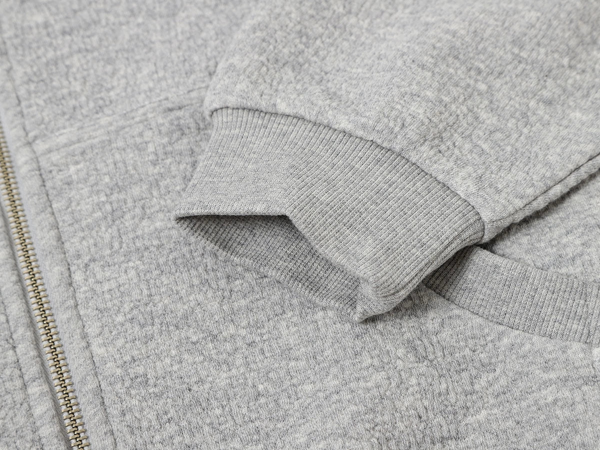 380 GSM BUBBLE CROPED 'FLOER GRAY' JACKET