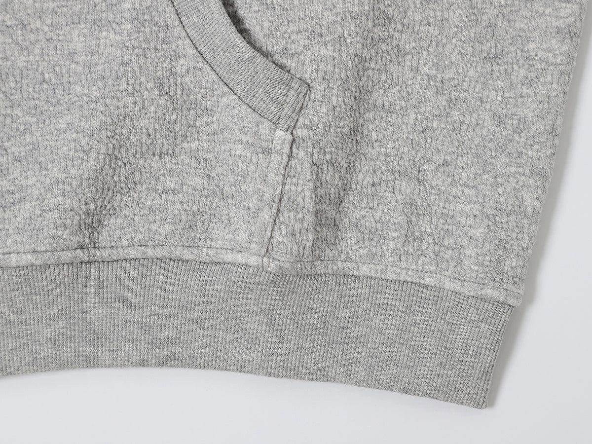 380 GSM BUBBLE CROPED 'FLOER GRAY' JACKET