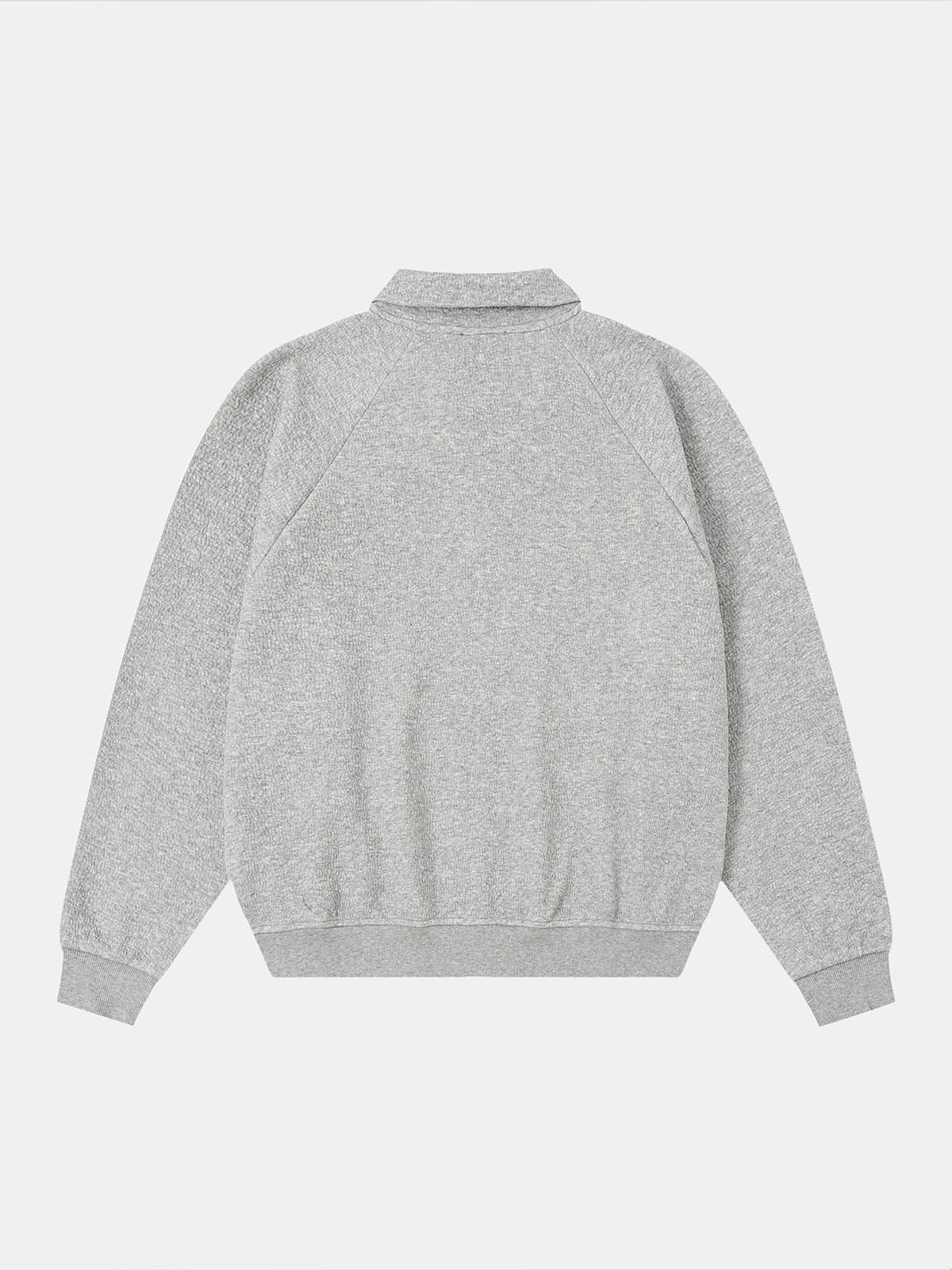 380 GSM BUBBLE CROPED 'FLOER GRAY' JACKET