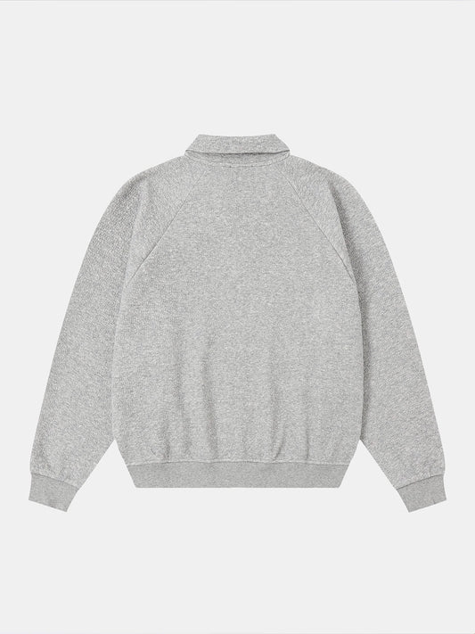 380 GSM BUBBLE CROPED 'FLOER GRAY' JACKET