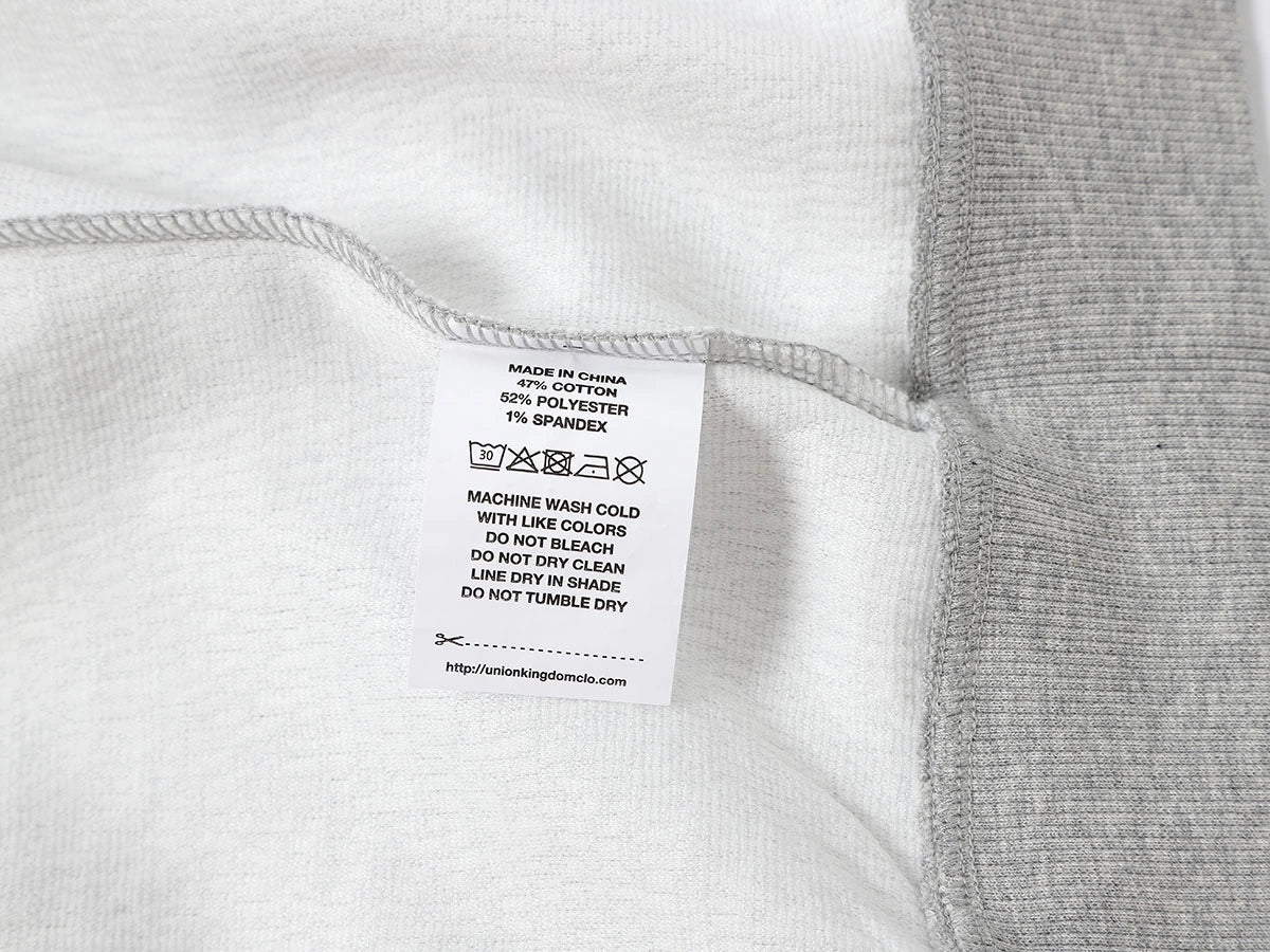 380 GSM BUBBLE CROPED 'FLOER GRAY' JACKET