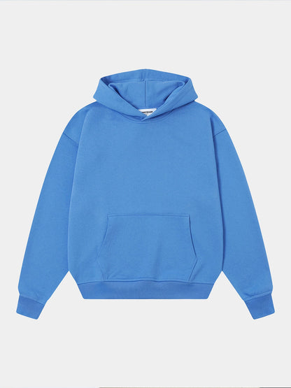 480 GSM LOOSE FIT 'BRIGHT BLUE' HOODIE