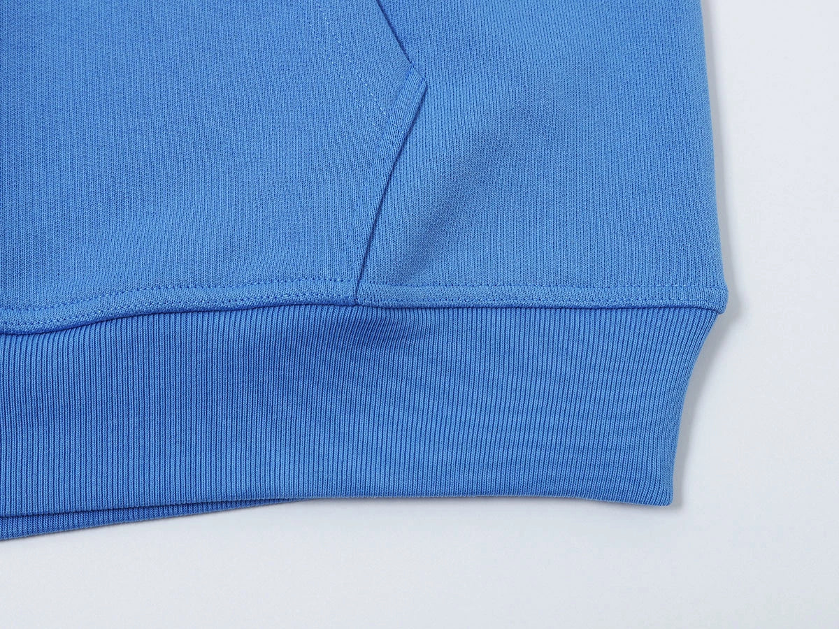 480 GSM LOOSE FIT 'BRIGHT BLUE' HOODIE
