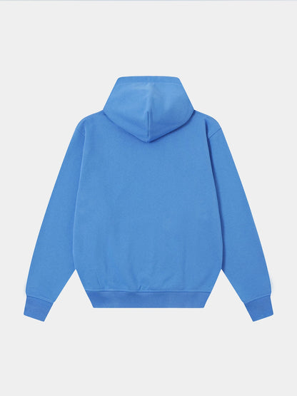 480 GSM LOOSE FIT 'BRIGHT BLUE' HOODIE