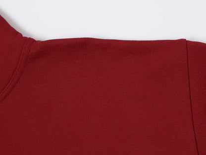 480 GSM LOOSE FIT 'BURGUNDY' HOODIE