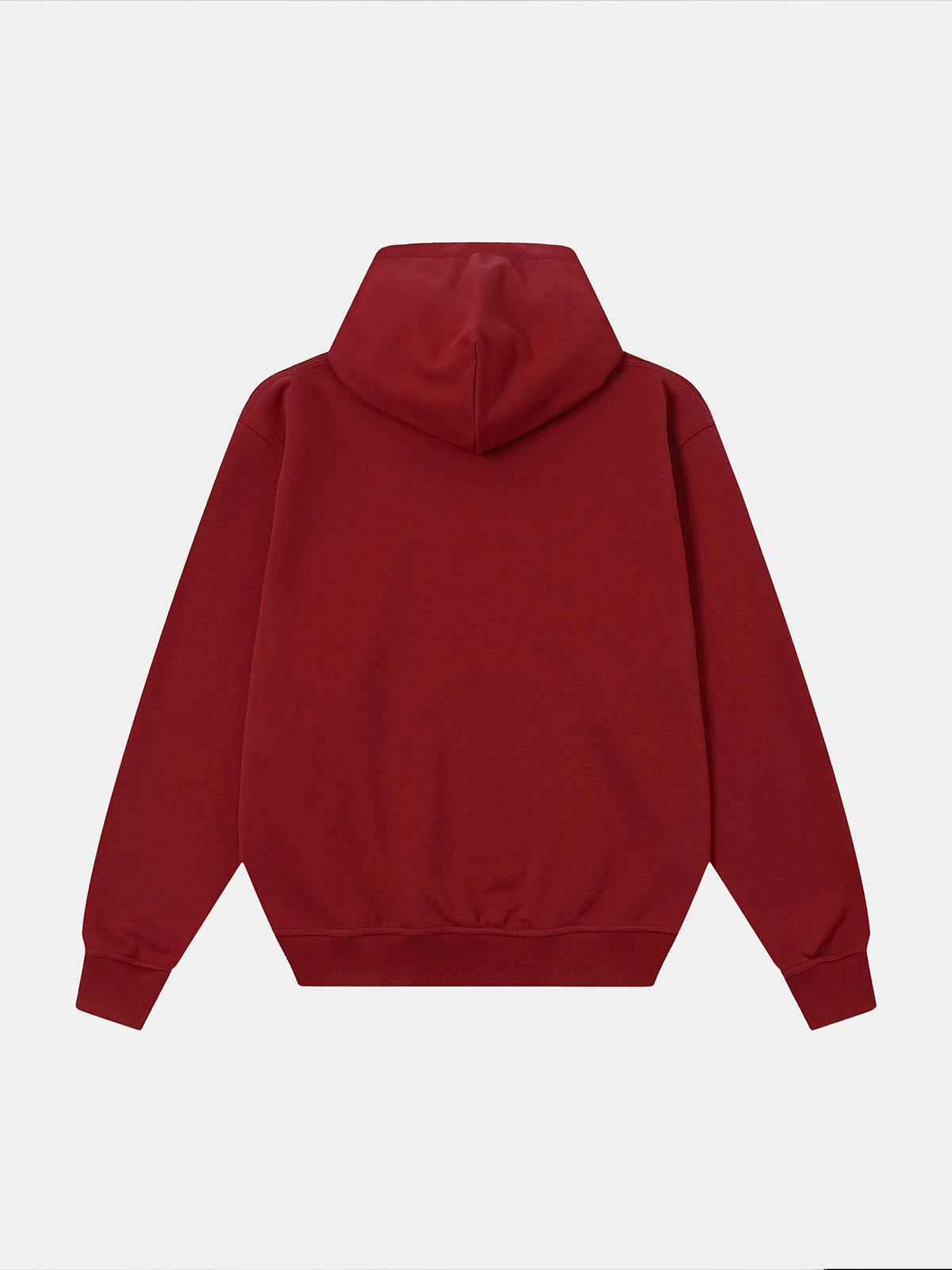 480 GSM LOOSE FIT 'BURGUNDY' HOODIE