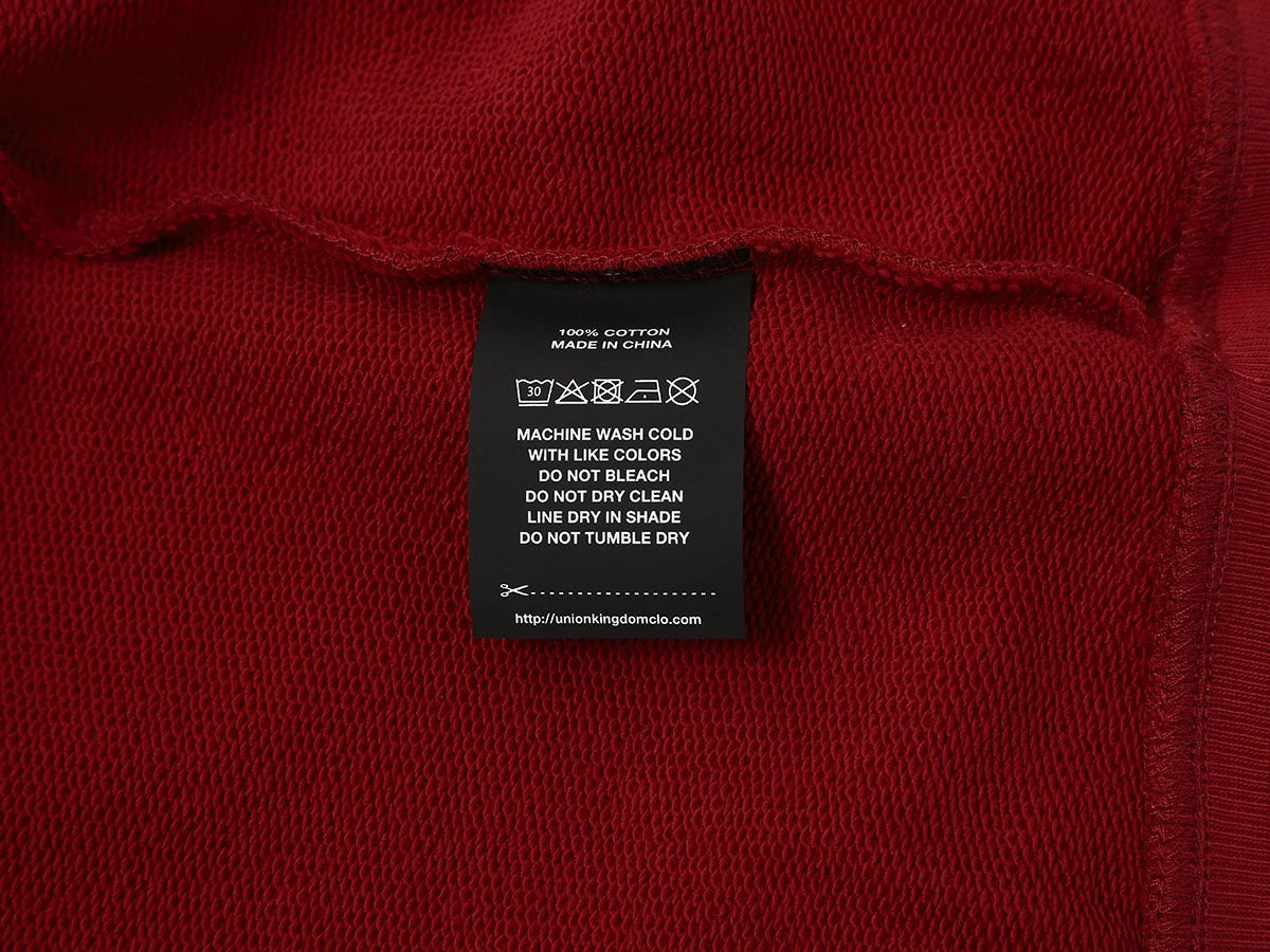 480 GSM LOOSE FIT 'BURGUNDY' HOODIE