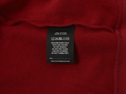 480 GSM LOOSE FIT 'BURGUNDY' HOODIE