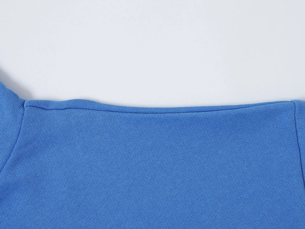 480 GSM BOX 'BRIGHT BLUE' ZIP-UP HOODIE