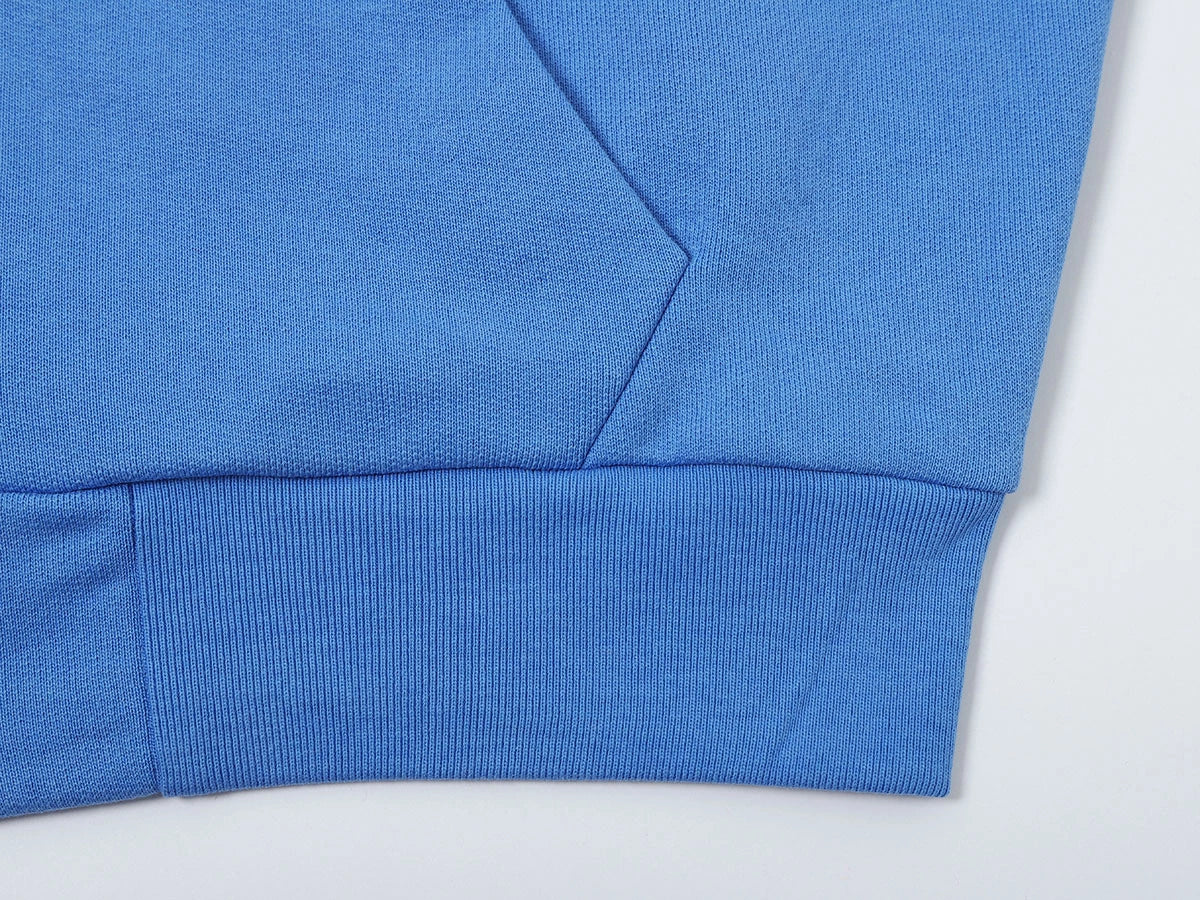 480 GSM BOX 'BRIGHT BLUE' ZIP-UP HOODIE