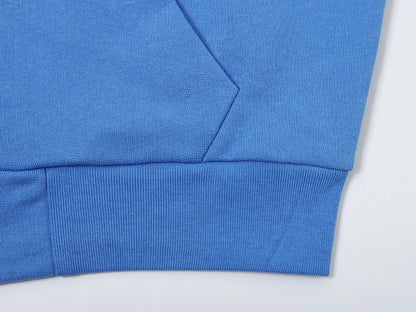 480 GSM BOX 'BRIGHT BLUE' ZIP-UP HOODIE
