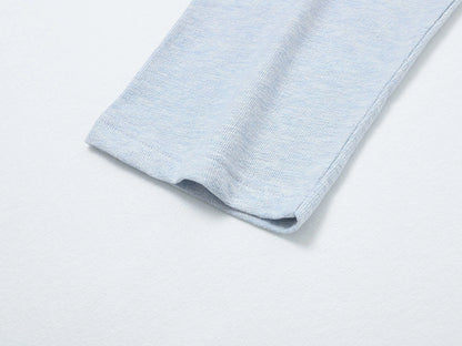 250 GSM TERRY TEXTURE RALAN SOFT 'LIGHT BLUE' LONG SLEEVE