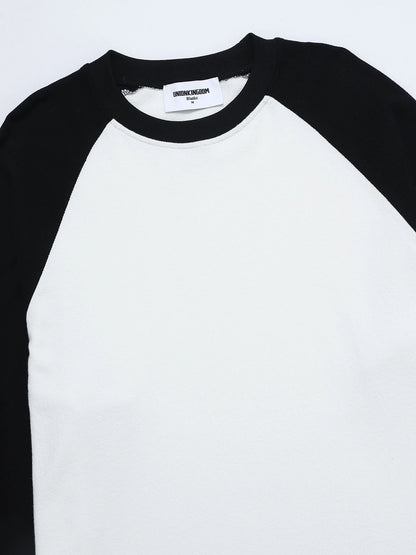 250 GSM TERRY TEXTURE RALAN SOFT 'BLACK' LONG SLEEVE