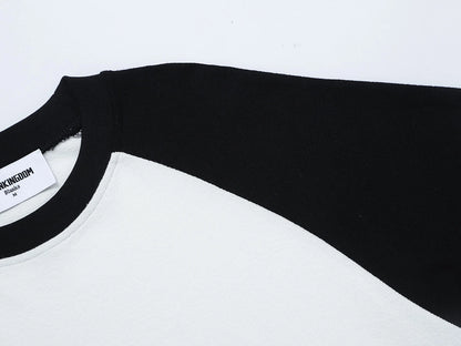 250 GSM TERRY TEXTURE RALAN SOFT 'BLACK' LONG SLEEVE