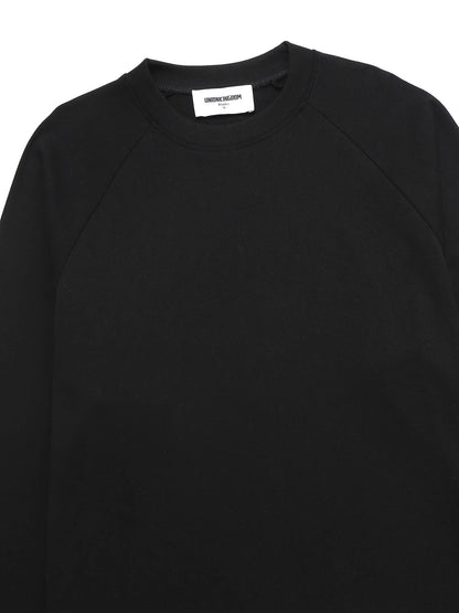 280 GSM RAW COTTON RALAN 'BLACK' LONG SLEEVE