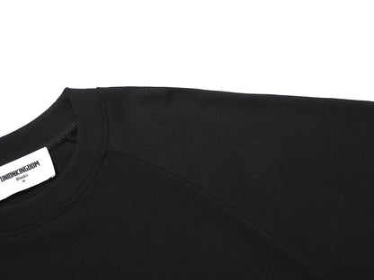 280 GSM RAW COTTON RALAN 'BLACK' LONG SLEEVE