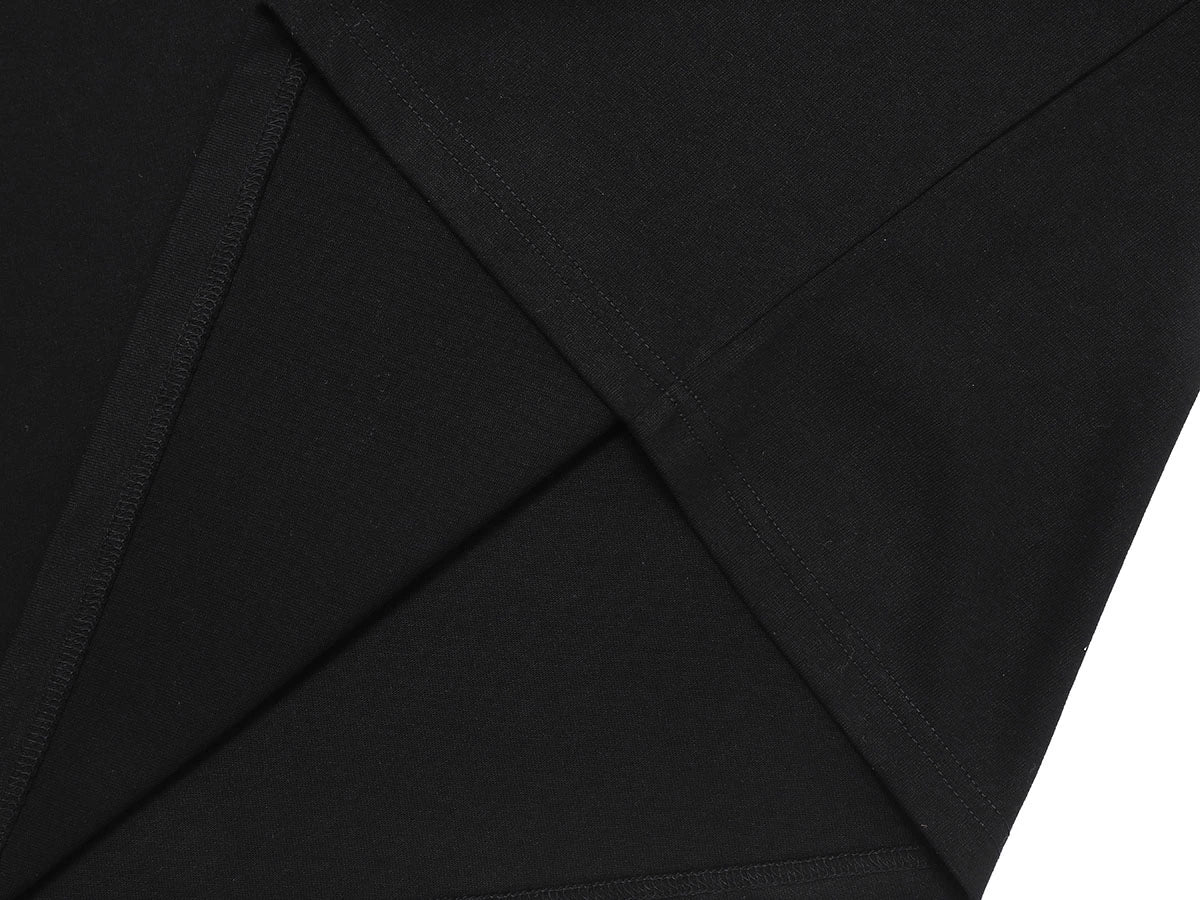 280 GSM RAW COTTON RALAN 'BLACK' LONG SLEEVE