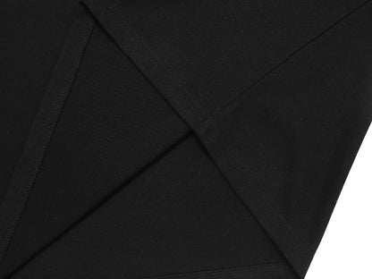 280 GSM RAW COTTON RALAN 'BLACK' LONG SLEEVE