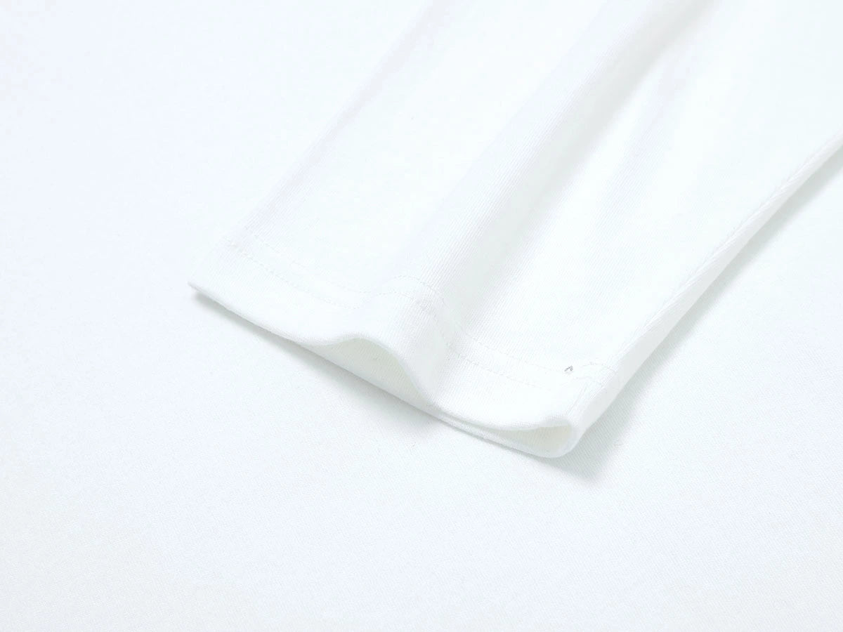 210 GSM ULTRA SOFT 'WHITE' LONG SLEEVE