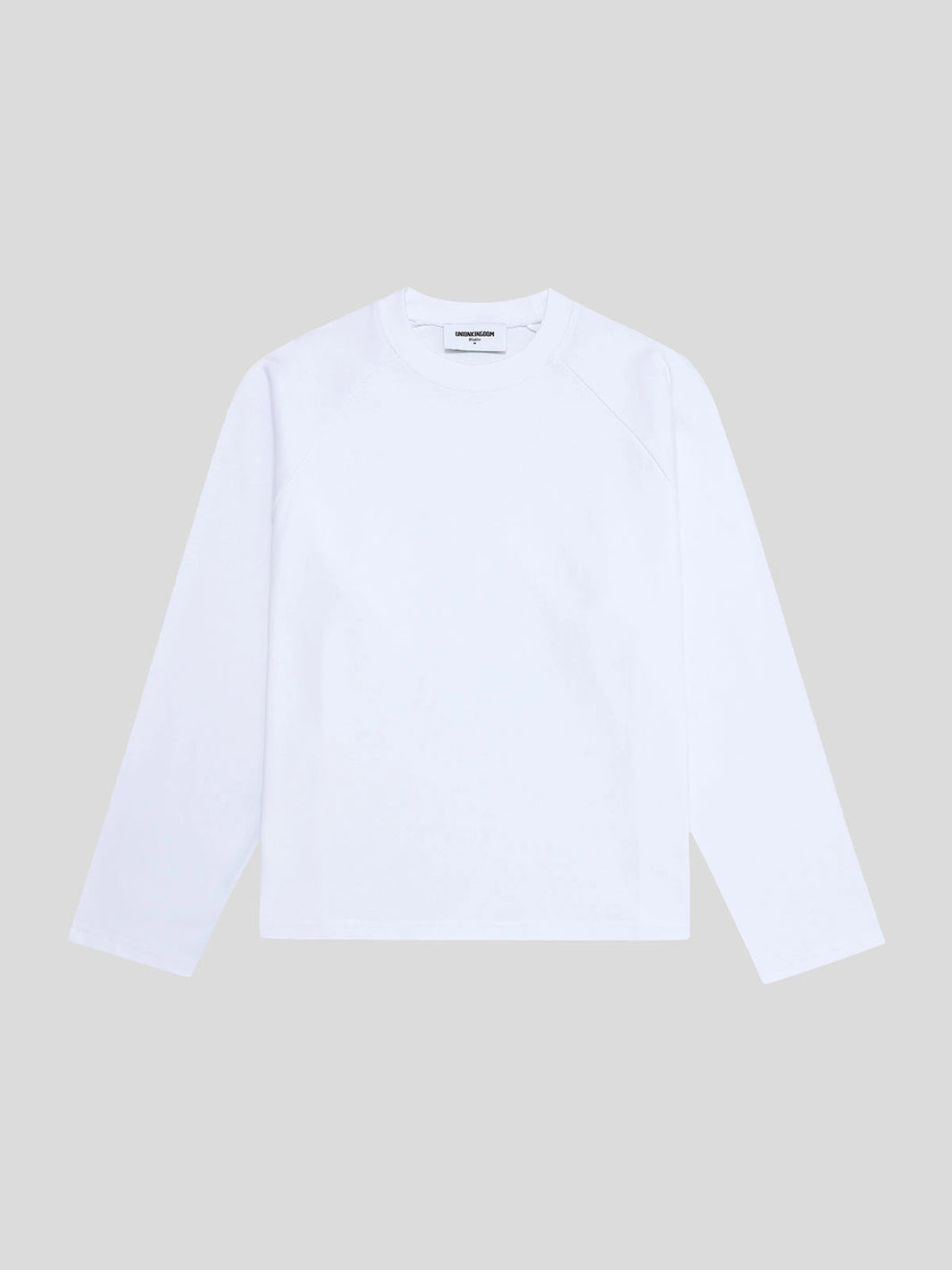 280 GSM RAW COTTON RALAN 'WHITE' LONG SLEEVE