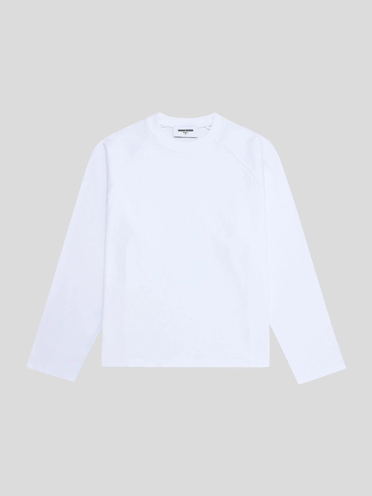 280 GSM RAW COTTON RALAN 'WHITE' LONG SLEEVE