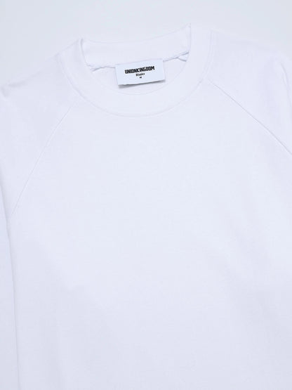 280 GSM RAW COTTON RALAN 'WHITE' LONG SLEEVE