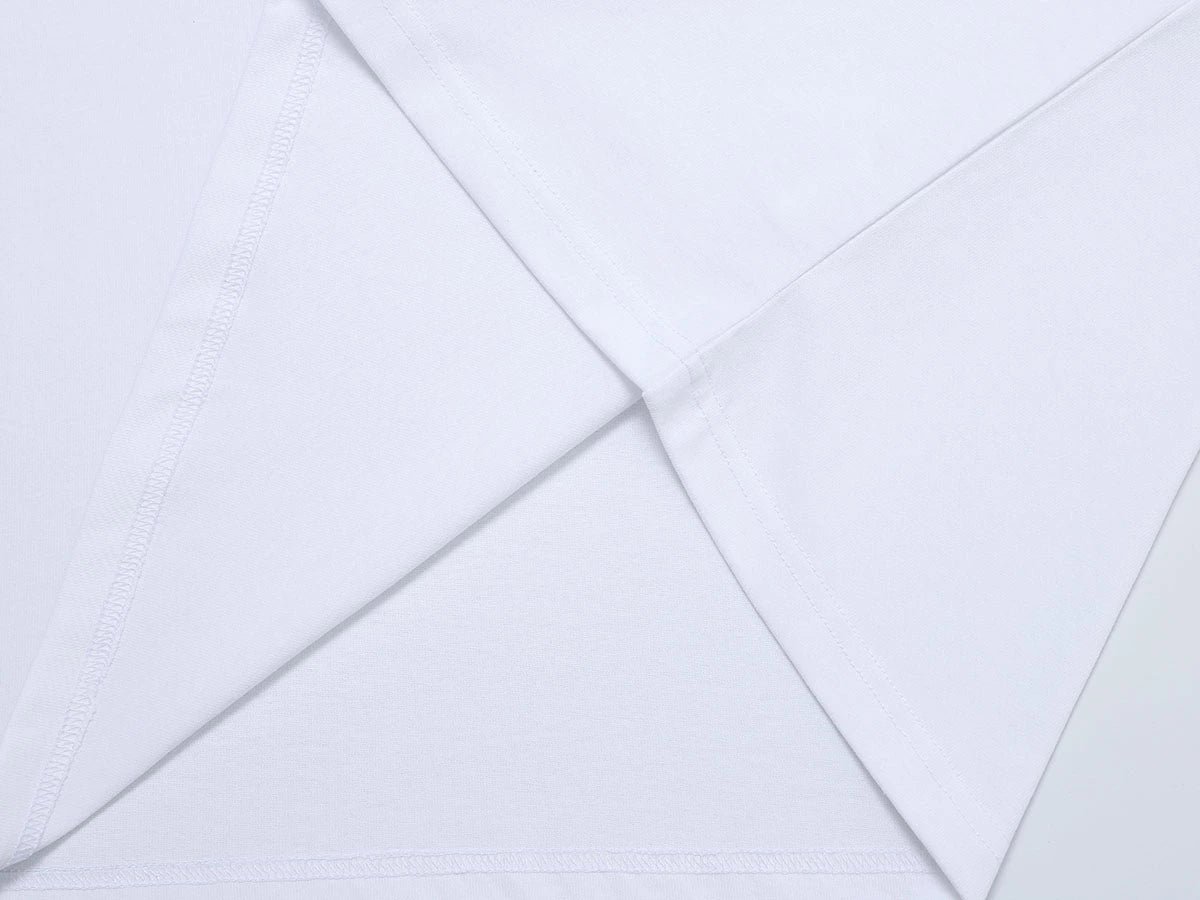 280 GSM RAW COTTON RALAN 'WHITE' LONG SLEEVE