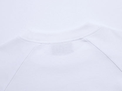 280 GSM RAW COTTON RALAN 'WHITE' LONG SLEEVE