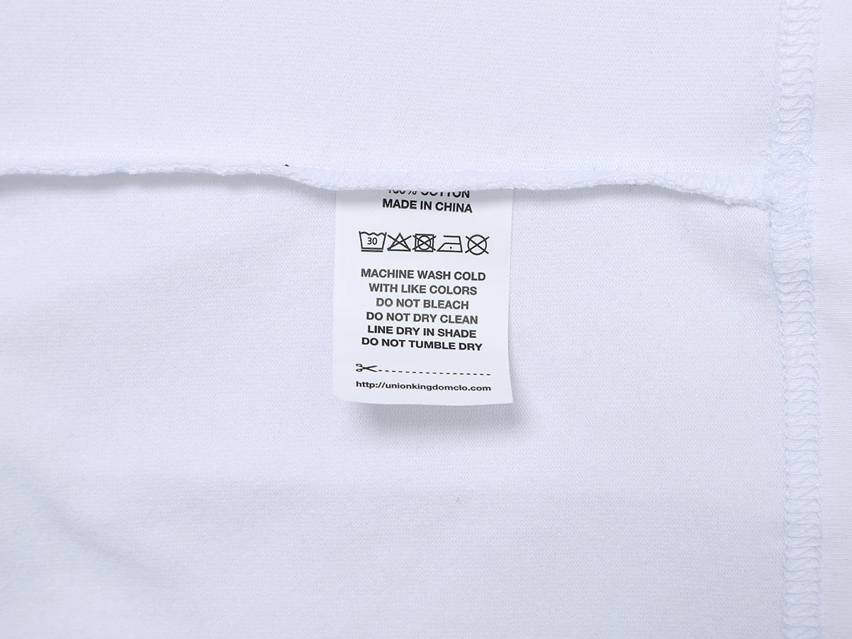 280 GSM RAW COTTON RALAN 'WHITE' LONG SLEEVE