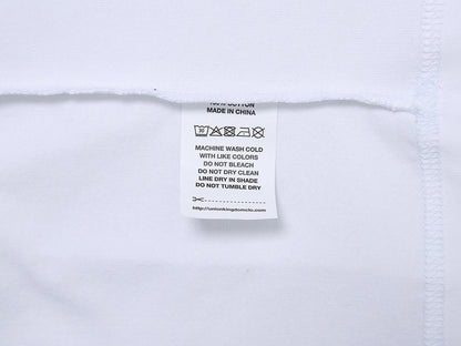 280 GSM RAW COTTON RALAN 'WHITE' LONG SLEEVE